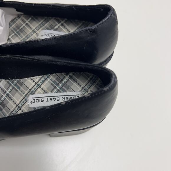 Vtg Y2K Lower East Side Black Bratz Chunky Platform Loafers Shoes Size 8 - Picture 7 of 10